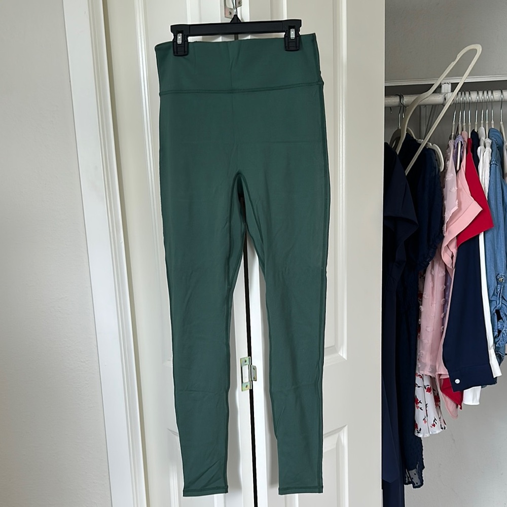 Fabletics Green High-Waisted Leggings